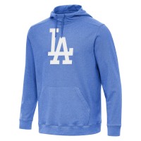 Толстовка Los Angeles Dodgers Antigua Heather Royal Cloud