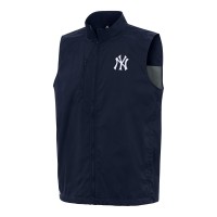 New York Yankees Antigua Navy Brisk Full-Zip Vest