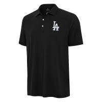 Los Angeles Dodgers Antigua Black Western Polo