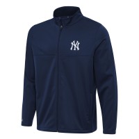 New York Yankees Antigua Navy Links 2 Full-Zip Golf Jacket