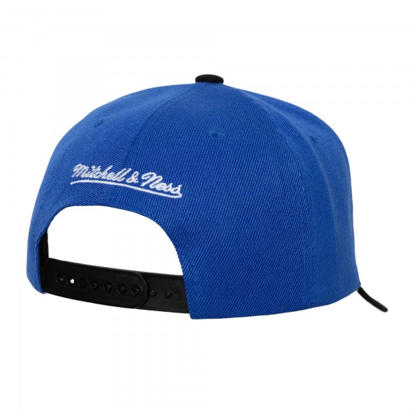 Бейсболка Golden State Warriors Mitchell & Ness Royal/Black Underarch Two-Tone Pro Crown