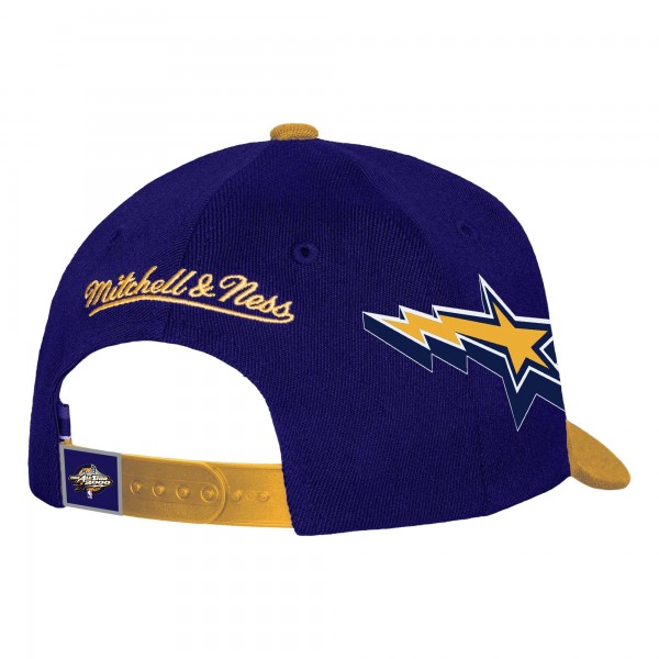 Бейсболка Los Angeles Lakers Mitchell & Ness Purple/Gold AS2K Stars Pro Crown