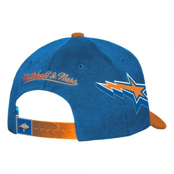 Бейсболка New York Knicks Mitchell & Ness Blue/Orange AS2K Stars Pro Crown
