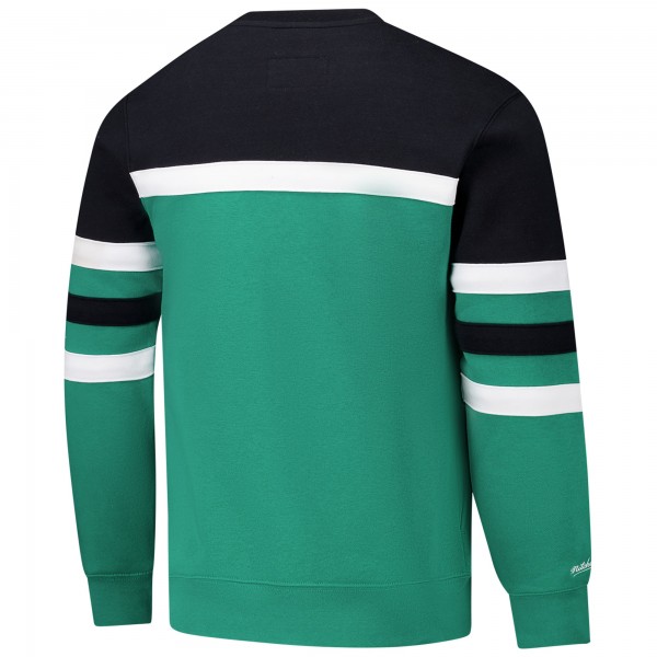 Кофта Boston Celtics Mitchell & Ness Hardwood Classics Vintage Logo Head Coach - Kelly Green/Black