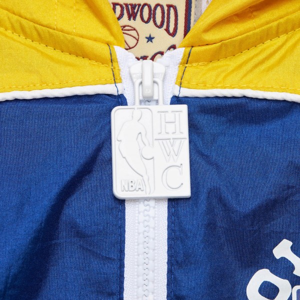 Ветровка на молнии Golden State Warriors Mitchell & Ness Hardwood Classics Big Shot Premium- Royal