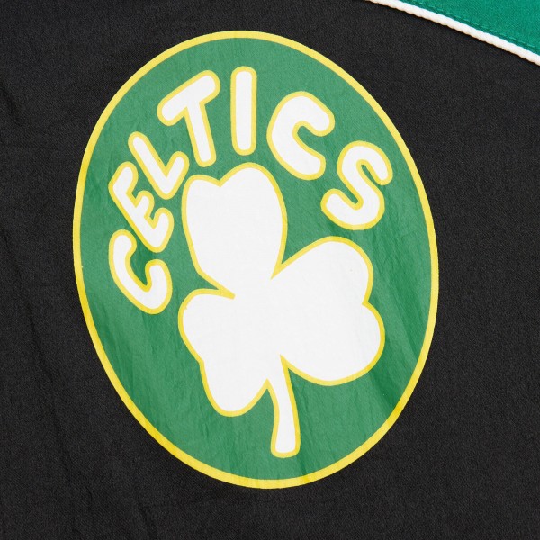 Ветровка на молнии Boston Celtics Mitchell & Ness Hardwood Classics Big Shot Premium- Black