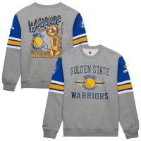 Кофта Golden State Warriors Mitchell & Ness Hardwood Classics All Over 4.0 - Heather Gray