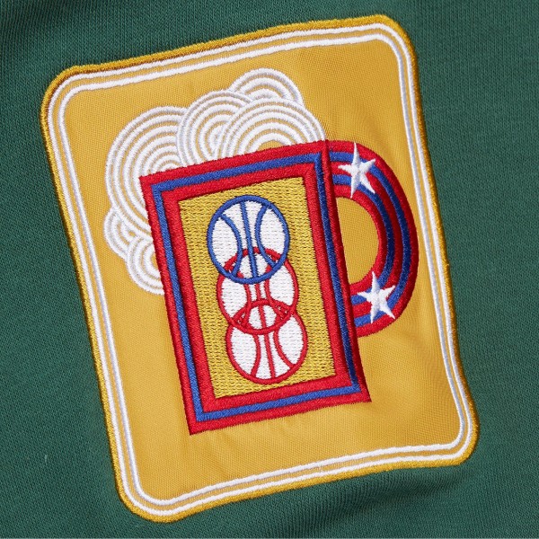 Кофта Milwaukee Bucks Mitchell & Ness Hardwood Classics All Over 4.0 - Heather Gray
