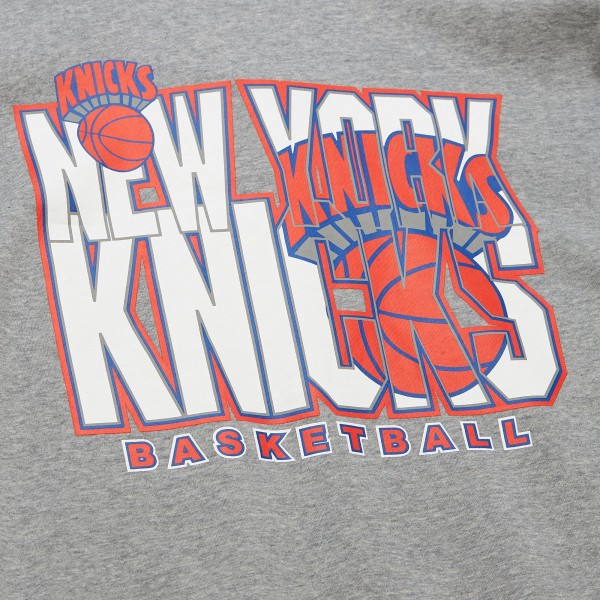 Кофта New York Knicks Mitchell & Ness Hardwood Classics All Over 4.0 - Heather Gray
