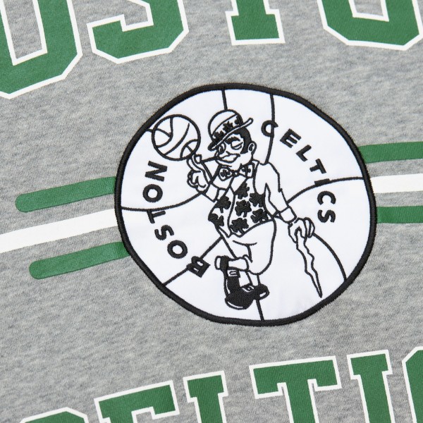 Кофта Boston Celtics Mitchell & Ness Hardwood Classics All Over 4.0 - Heather Gray