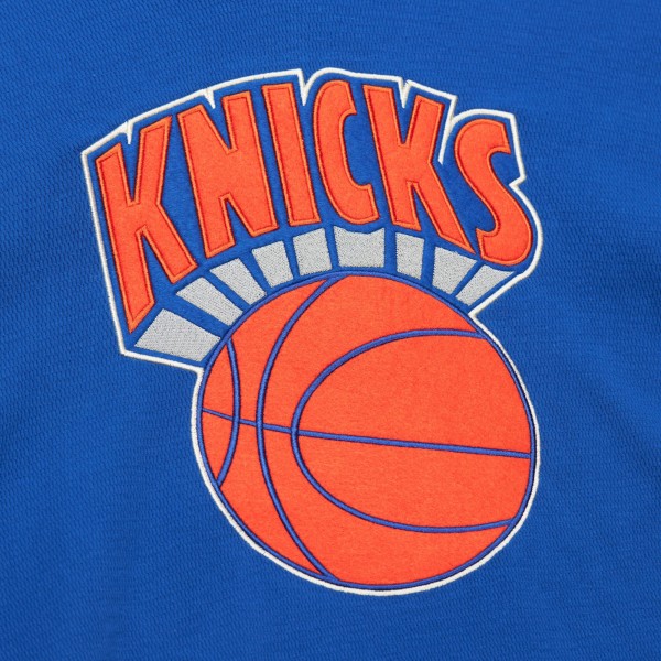 Толстовка New York Knicks Mitchell & Ness Hardwood Classics Lightweight Thermal - Blue