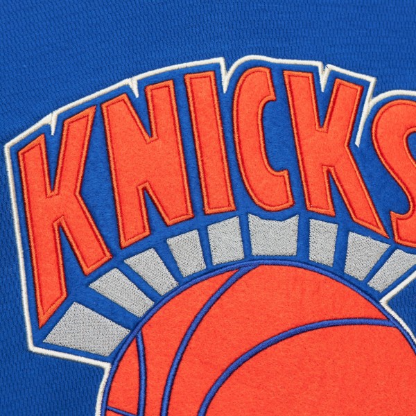 Толстовка New York Knicks Mitchell & Ness Hardwood Classics Lightweight Thermal - Blue