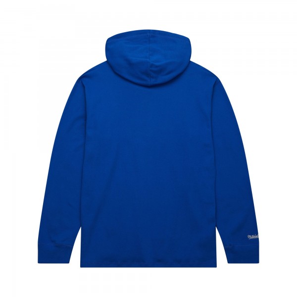 Толстовка Golden State Warriors Mitchell & Ness Hardwood Classics Lightweight Thermal - Royal