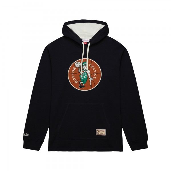 Толстовка Boston Celtics Mitchell & Ness Hardwood Classics Lightweight Thermal - Black