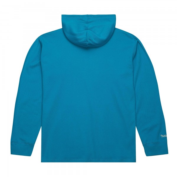 Толстовка Charlotte Hornets Mitchell & Ness Hardwood Classics Lightweight Thermal - Teal