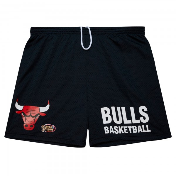 Шорты Chicago Bulls Mitchell & Ness Hardwood Classics Gameday Mesh - Black