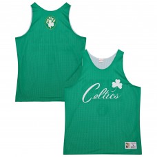 Игровая джерси Boston Celtics Mitchell & Ness Hardwood Classics Reversible Mesh Practice - Kelly Green/White