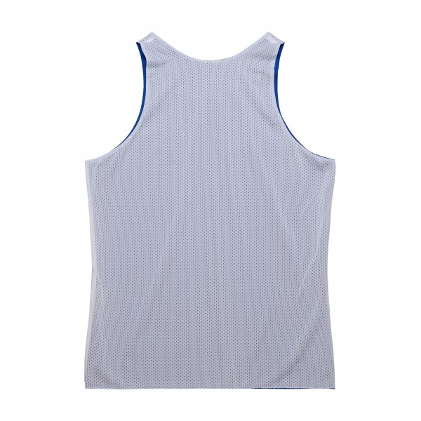 Denver Nuggets Mitchell & Ness Royal/White Hardwood Classics Reversible Mesh Practice Jersey