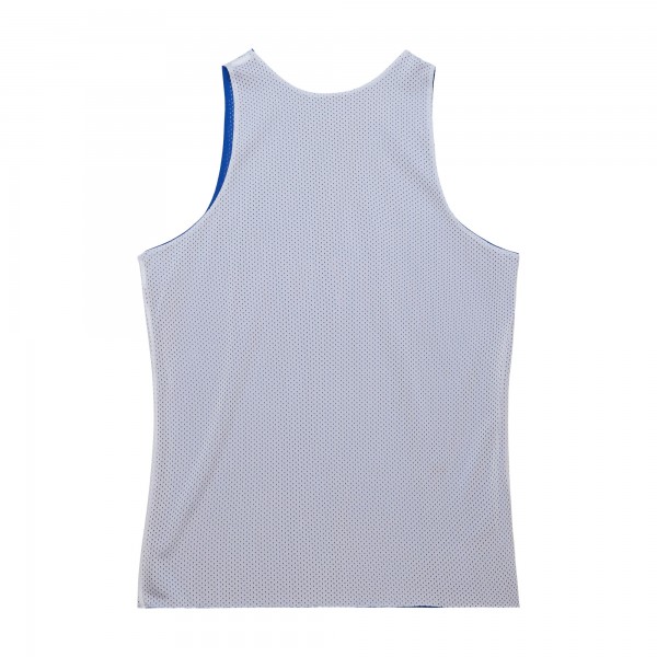 Игровая джерси New York Knicks Mitchell & Ness Hardwood Classics Reversible Mesh Practice - Blue/White