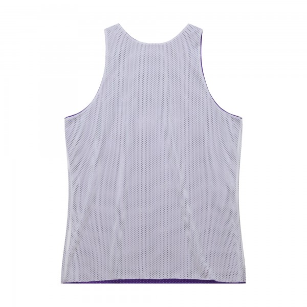 Toronto Raptors Mitchell & Ness Purple/White Hardwood Classics Reversible Mesh Practice Jersey