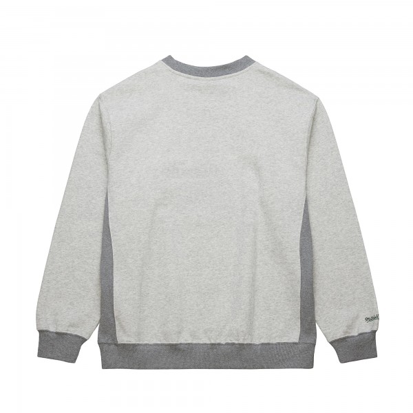 Кофта Boston Celtics Mitchell & Ness  Vintage Logo - Heather Gray