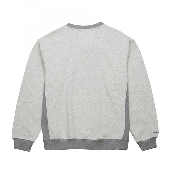 Кофта Los Angeles Lakers Mitchell & Ness  Vintage Logo - Heather Gray