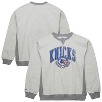 Кофта New York Knicks Mitchell & Ness  Vintage Logo - Heather Gray