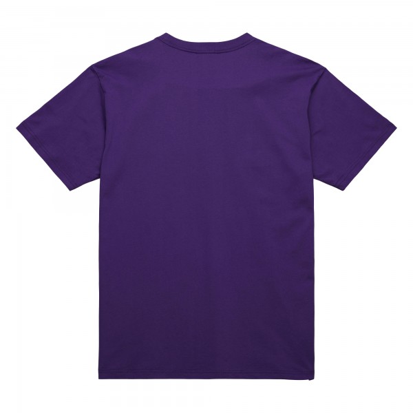 Футболка Los Angeles Lakers Mitchell & Ness Hardwood Classics Neon Nights Premium - Purple