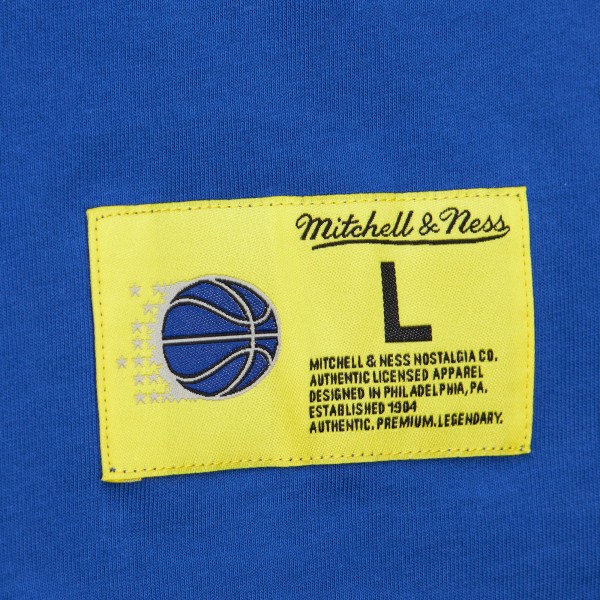 Футболка Orlando Magic Mitchell & Ness Blue Hardwood Classics Neon Nights Premium