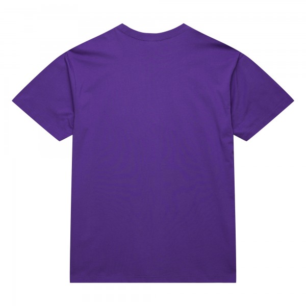 Toronto Raptors Mitchell & Ness Raptors Purple Hardwood Classics Neon Nights Premium T-Shirt