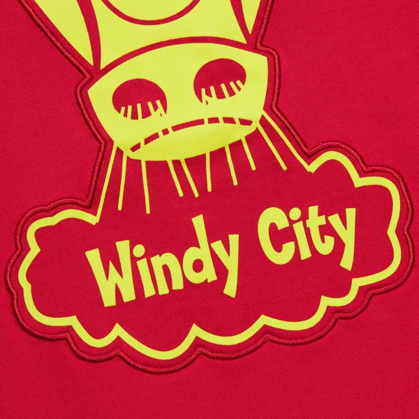 Футболка Chicago Bulls Mitchell & Ness Red Hardwood Classics Neon Nights Premium