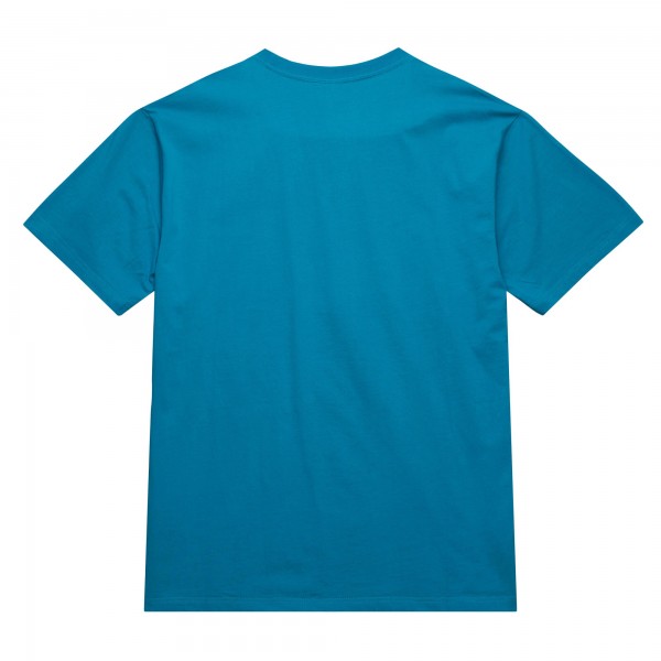 Футболка Charlotte Hornets Mitchell & Ness Hardwood Classics Neon Nights Premium - Teal