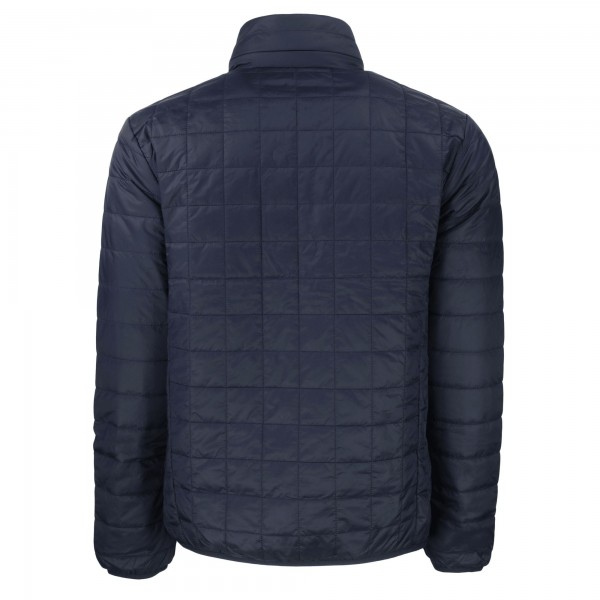 Толстовка на молнии New York Yankees Cutter & Buck Navy Rainier PrimaLoft® Eco Insulated Puffer Jacket