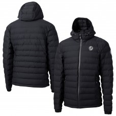 Толстовка на молнии New York Yankees Cutter & Buck Black Mission Ridge Repreve® Eco Insulated Puffer Jacket