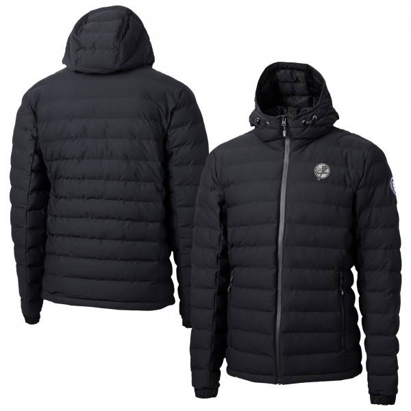 Толстовка на молнии New York Yankees Cutter & Buck Black Mission Ridge Repreve® Eco Insulated Puffer Jacket
