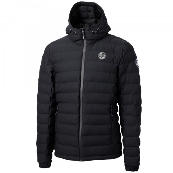 Толстовка на молнии New York Yankees Cutter & Buck Black Mission Ridge Repreve® Eco Insulated Puffer Jacket