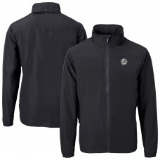 Толстовка на молнии New York Yankees Cutter & Buck Black Charter Eco Recycled Jacket