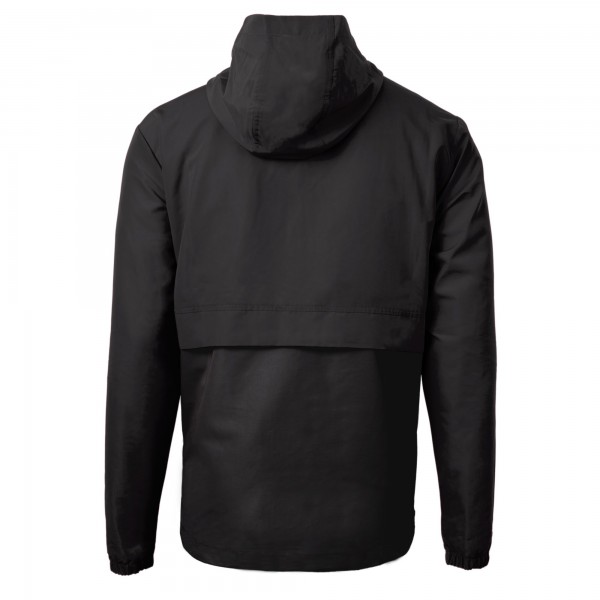 Куртка New York Yankees Cutter & Buck Black Charter Eco Recycled Anorak