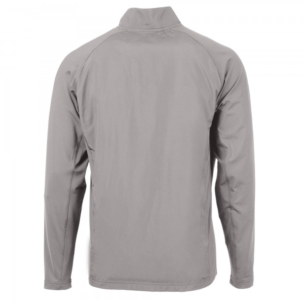 Los Angeles Dodgers Cutter & Buck Gray Adapt Eco Hybrid Recycled Full-Zip Jacket