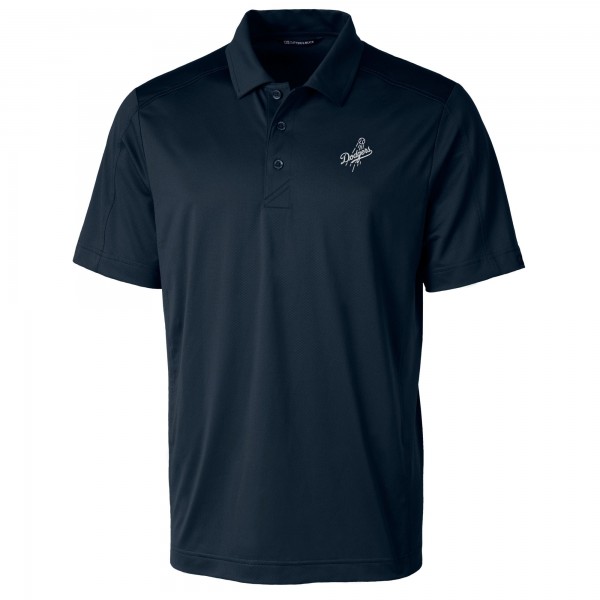 Los Angeles Dodgers Cutter & Buck Navy Prospect Eco Textured Stretch Recycled Polo
