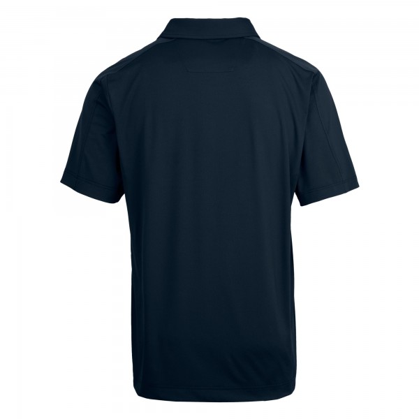 Los Angeles Dodgers Cutter & Buck Navy Prospect Eco Textured Stretch Recycled Polo
