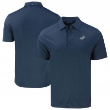 Los Angeles Dodgers Cutter & Buck Heather Navy Forge Eco Recycled Polo