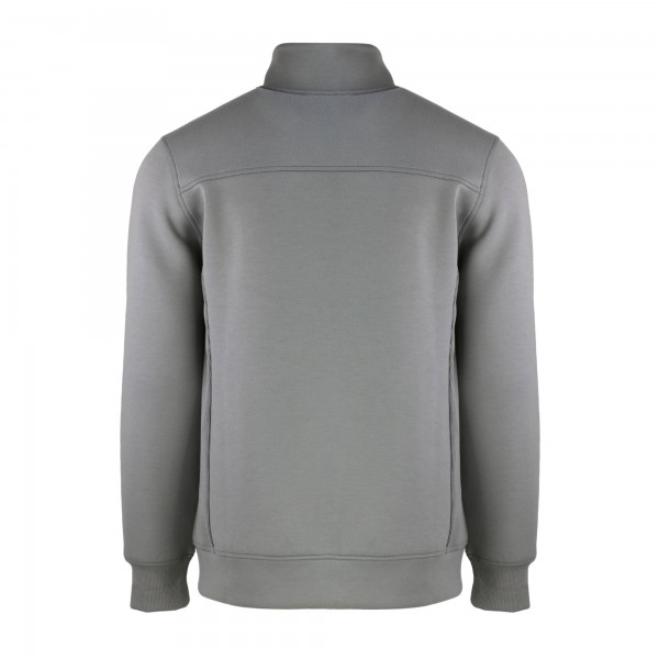 Los Angeles Dodgers Cutter & Buck Gray Roam Eco Recycled Tri-Blend Full-Zip Jacket