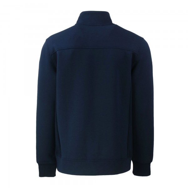 New York Yankees Cutter & Buck Navy Roam Eco Recycled Tri-Blend Full-Zip Jacket