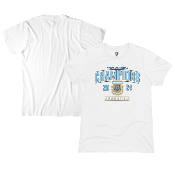 Футболка Argentina National Team 1863FC 2024 Copa America Champions - White