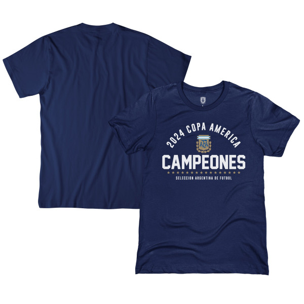 Футболка Argentina National Team 1863FC 2024 Copa America Champions - Navy