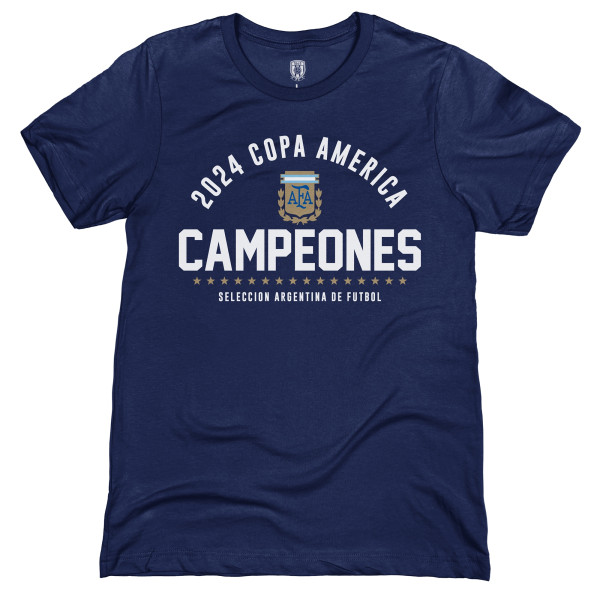 Футболка Argentina National Team 1863FC 2024 Copa America Champions - Navy