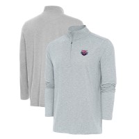 USA Swimming Antigua Hunk Quarter-Zip Top - Heather Gray