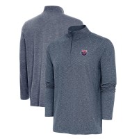USA Swimming Antigua Hunk Quarter-Zip Top - Heather Navy