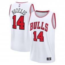 Игровая джерси Matas Buzelis Chicago Bulls Youth Fast Break Replica Player - Association - White Edition